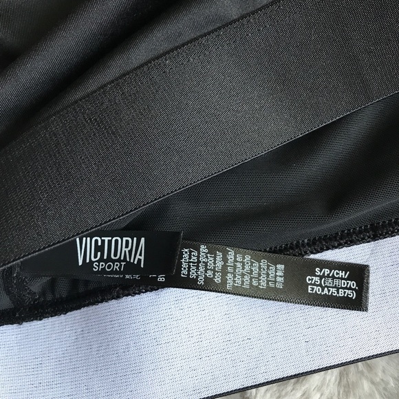 Victoria's Secret Player Sport Bra Black Sm NWOT - Picture 4 of 4